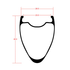 ICAN Alpha 40 II disc wheels