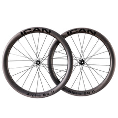 ICAN Alpha 50 II disc wheels