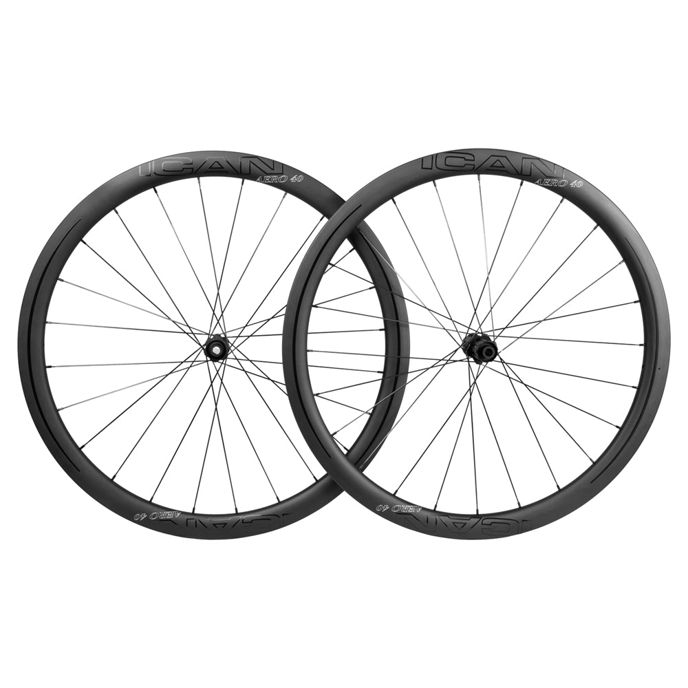 ICAN AERO 40 disc wheels 25mm external width centerlock
