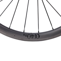 ICAN Alpha 40 rim brake wheels CN spokes