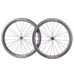 ICAN G27 SL gravel wheels with 45T ratchet system DT Swiss hubs