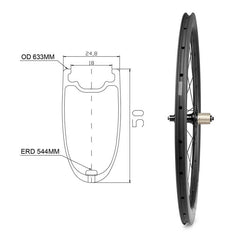 Alpha pro rim brake wheels with Novatec hubs