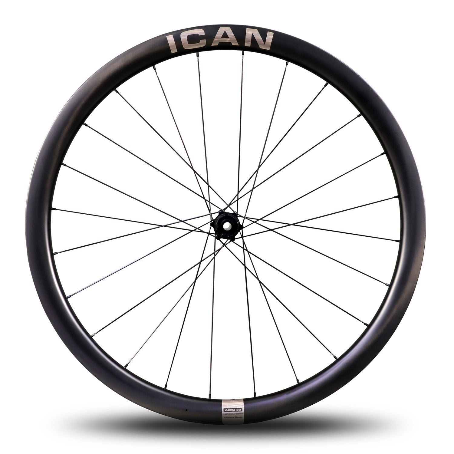 ICAN Carbon Road Bike Disc Wheels AERO WD Disc 21mm Inner Width