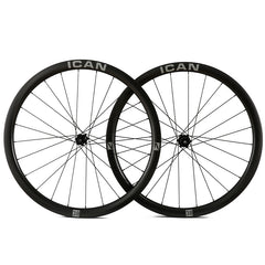 ICAN carbon disc wheels Alpha 38 disc 21mm internal width