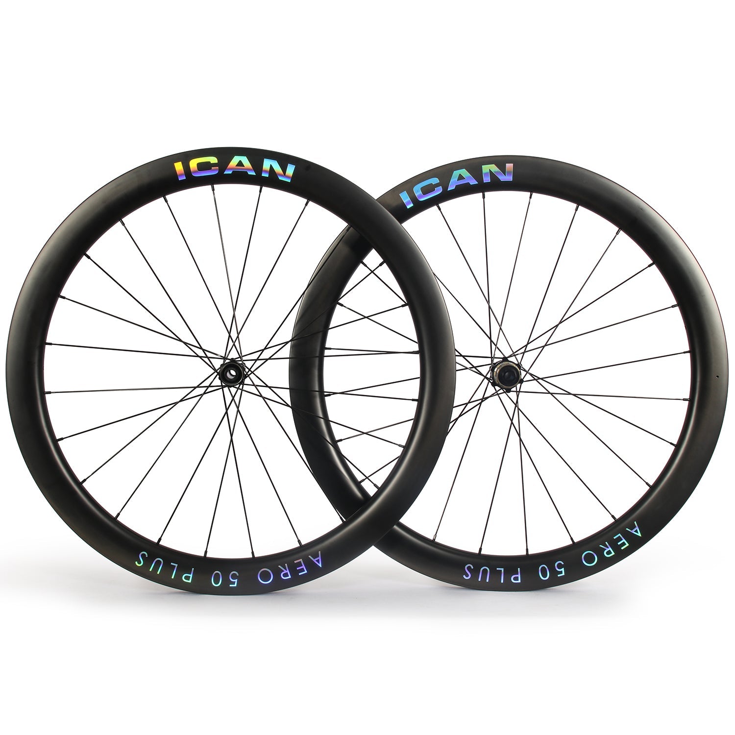 ICAN road bike disc wheelset AERO 50 plus disc with 23mm inner width