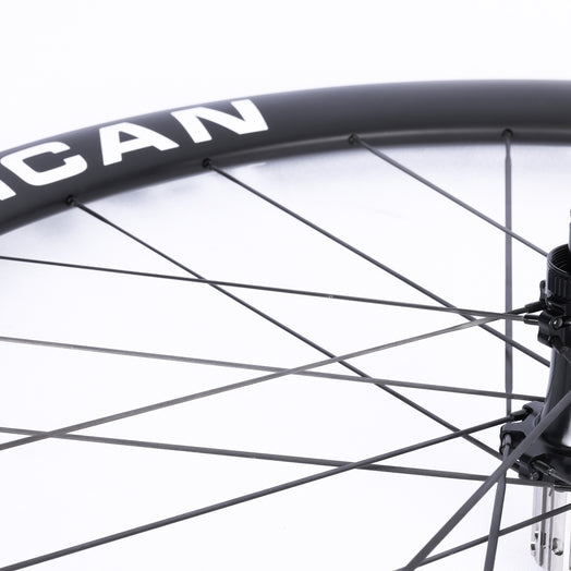 ICAN Aeris 40 disc carbone spoke wheelset 45T ratchet