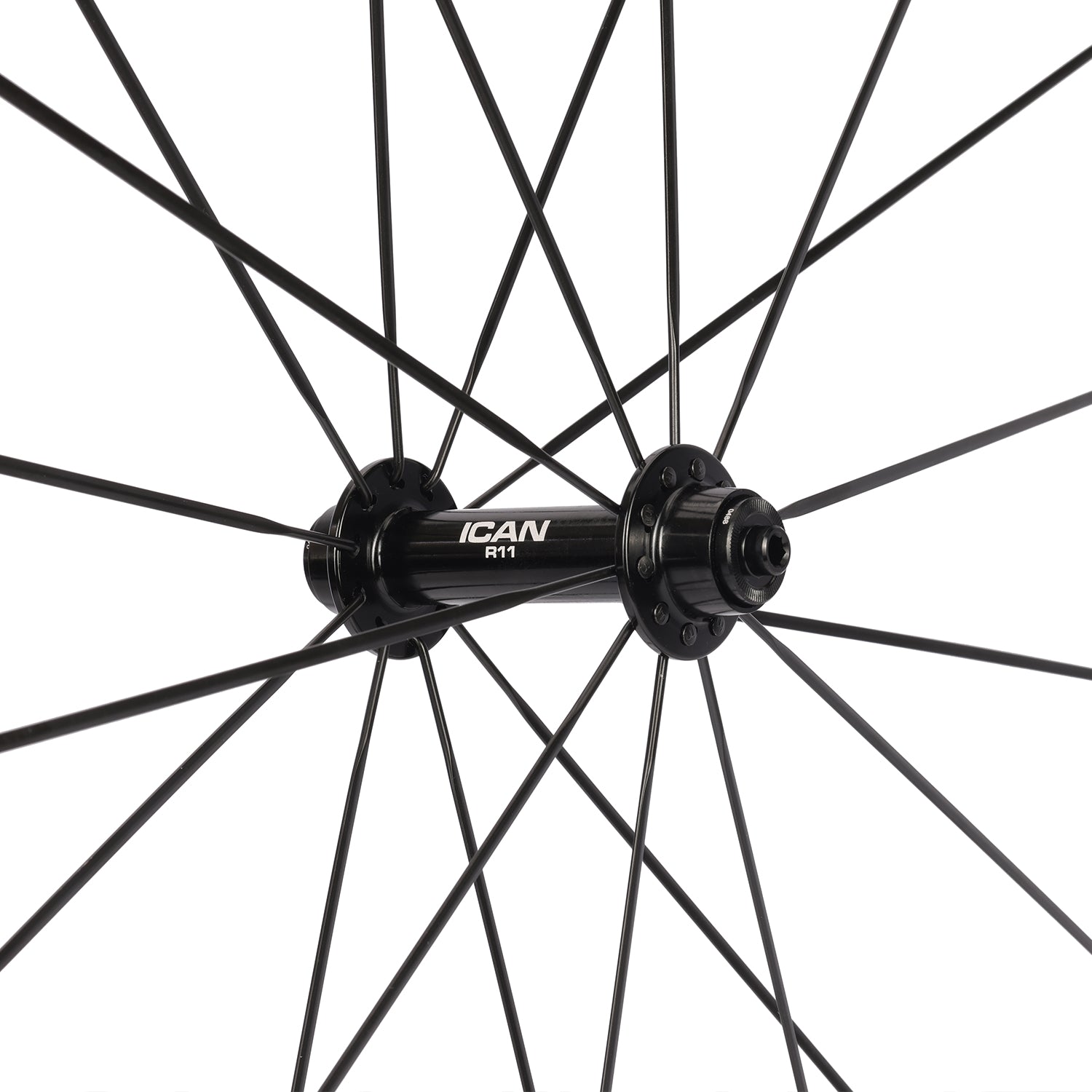 ICAN Alpha 40 pro rim brake carbon wheels R11 hub