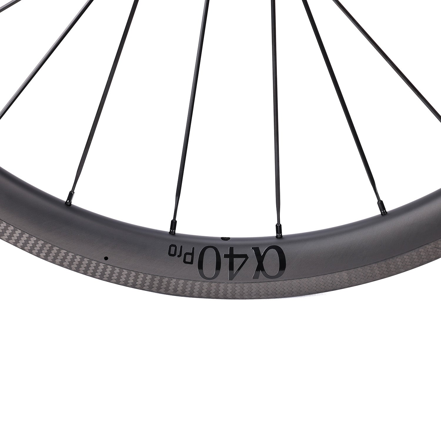 ICAN Alpha 40 rim brake wheels CN spokes