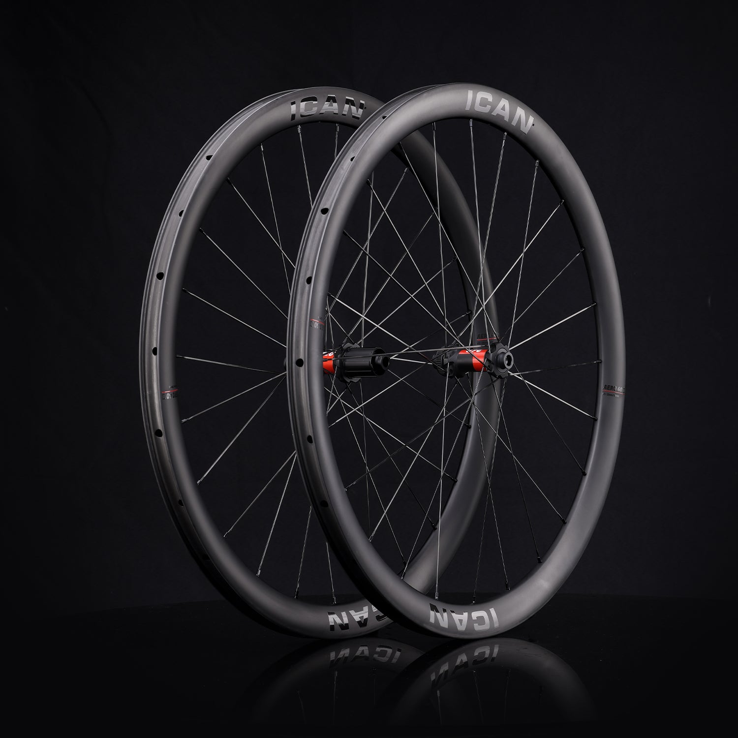 ICAN DT AERO 40 II disc wheels Ultra Light
