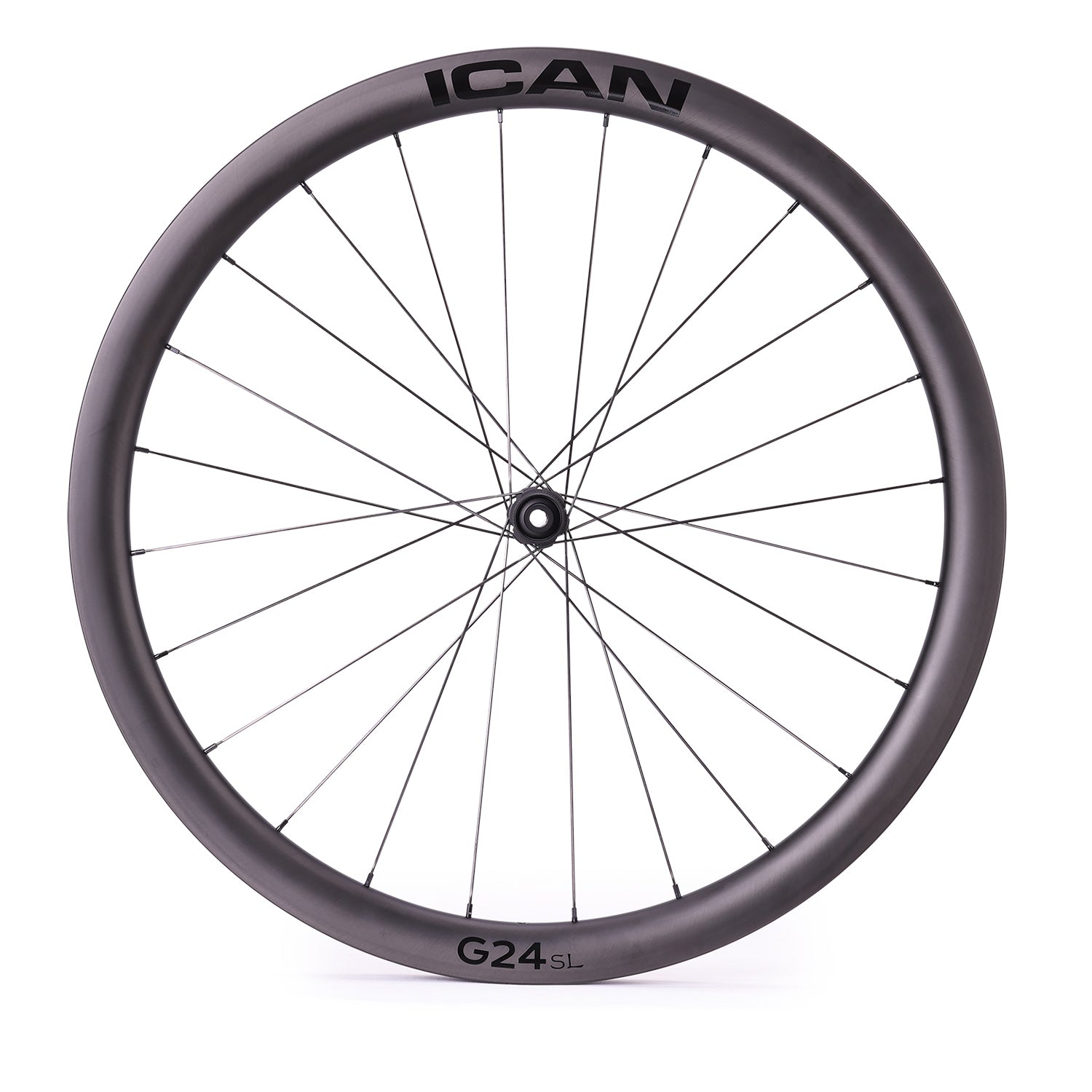 ICAN hooked gravel wheels 70C G24 SL with DT Swiss hubs