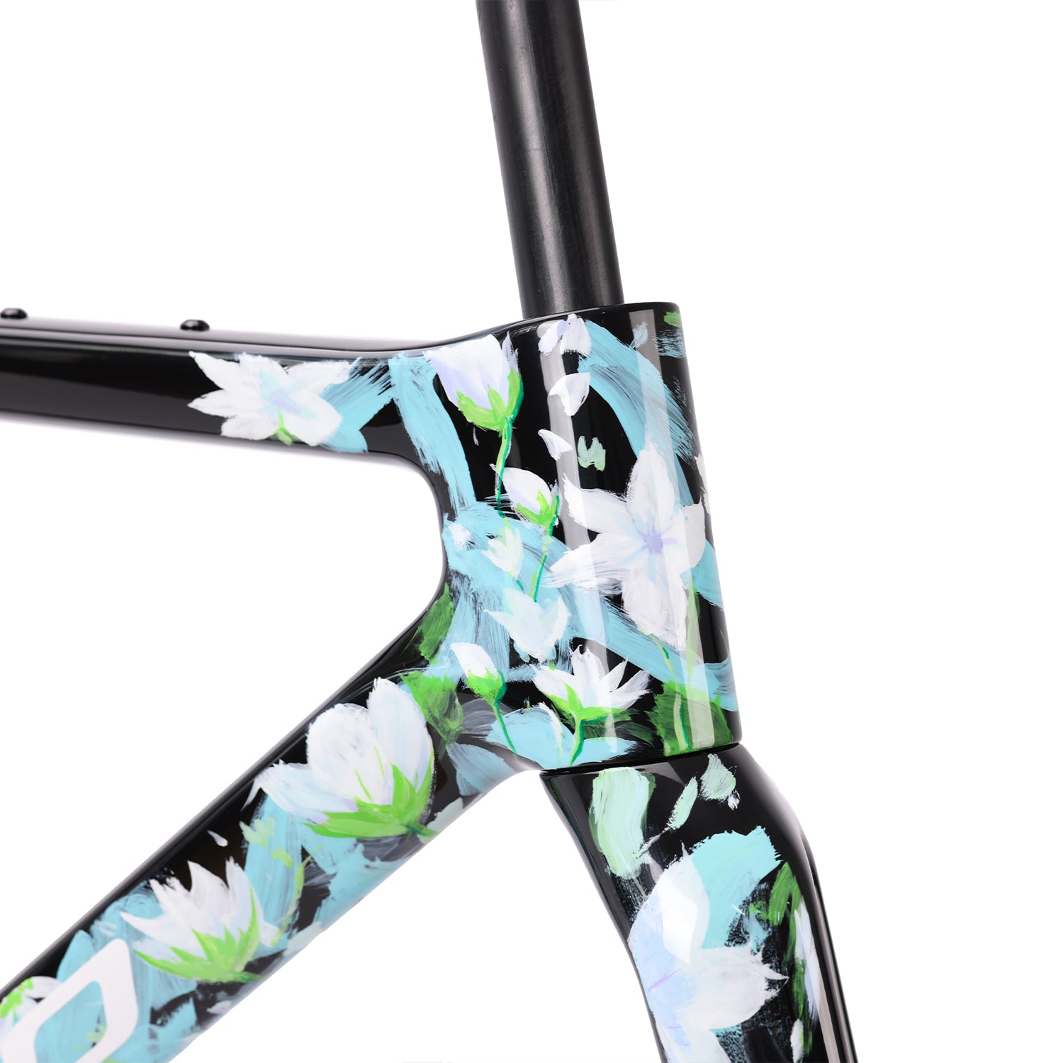 ICAN Graro UCI gravel bike frame without bolts 0mm offset seat post