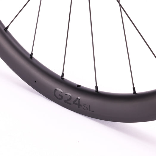 ICAN hooked gravel wheels 70C G24 SL with DT Swiss hubs